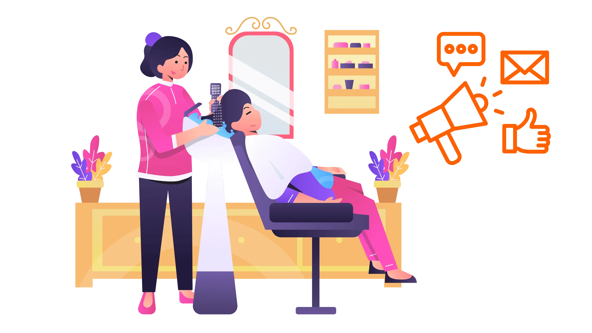 digital marketing strategies for salons