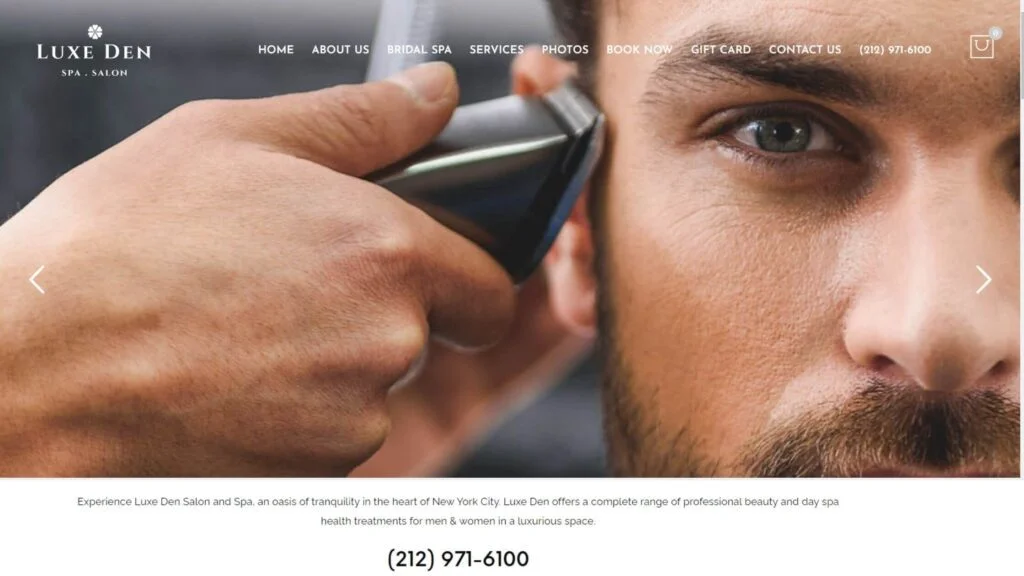 website for salon