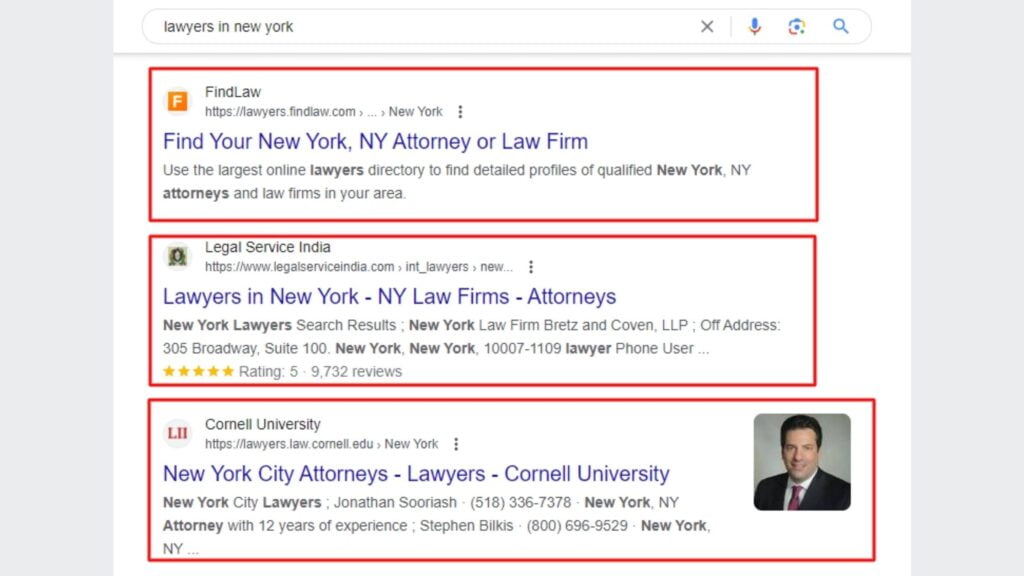SEO strategy for lawyers