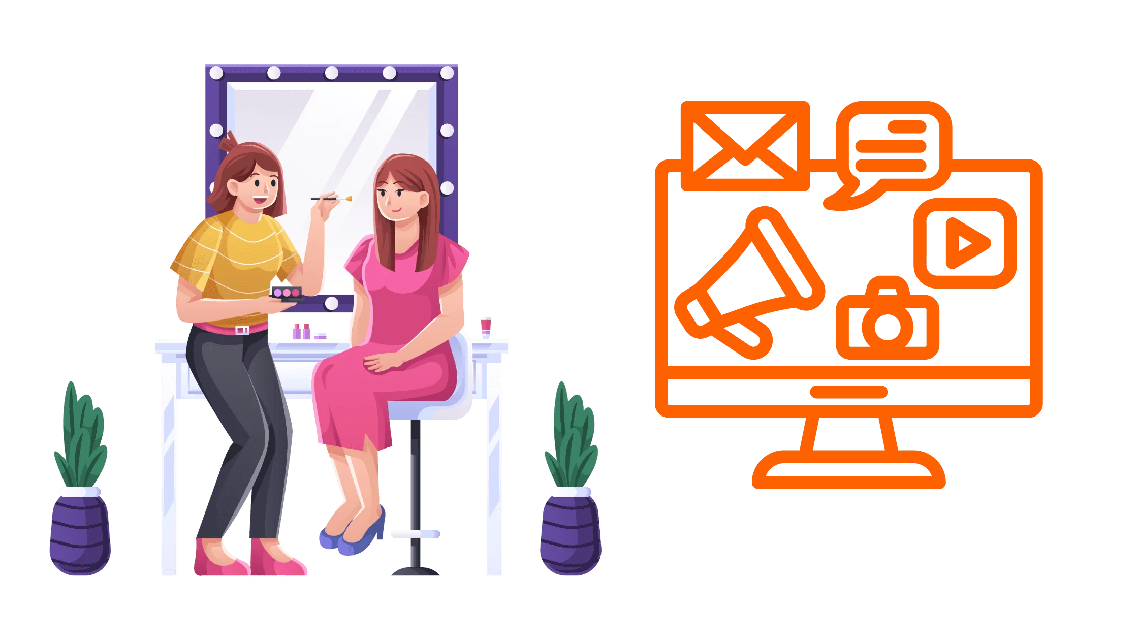 digital marketing for makeup artists