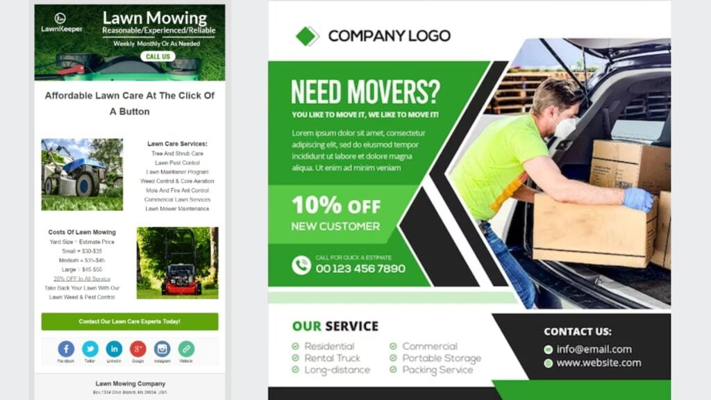 email marketing for moving company