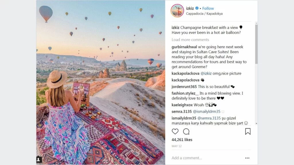 influencer marketing for travel agency