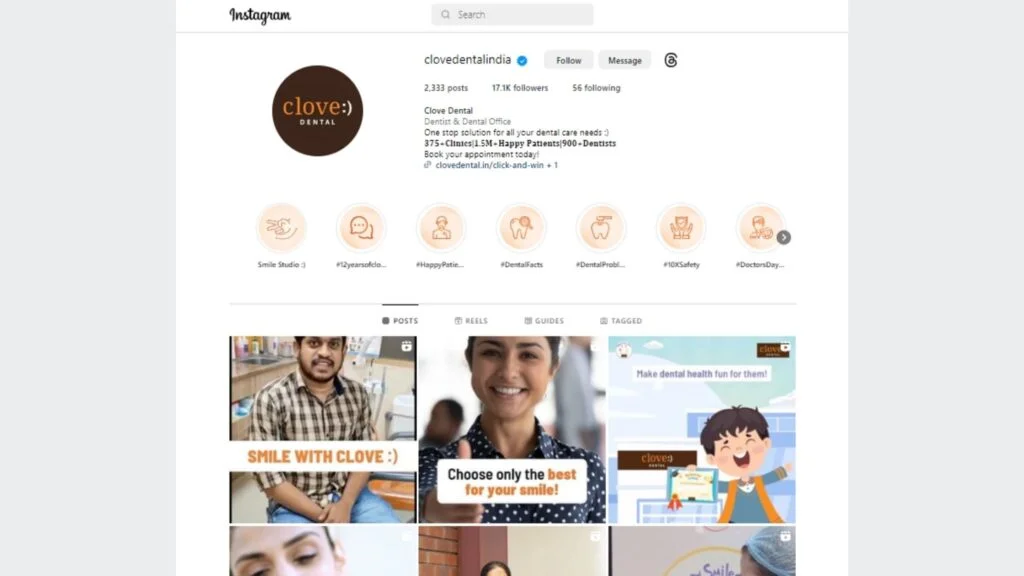 social media for moving company