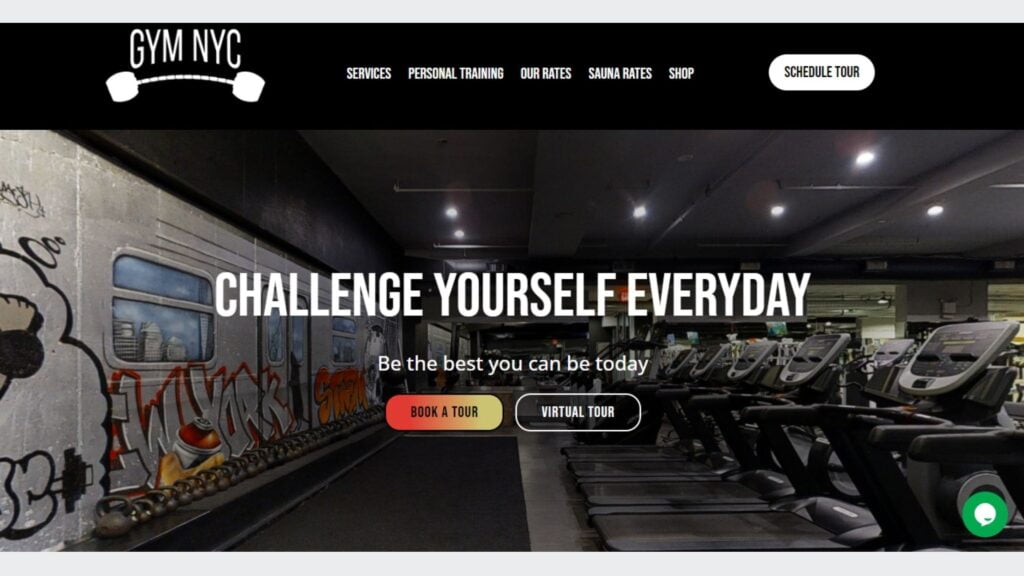 website for gym, digital marketing strategies for gym