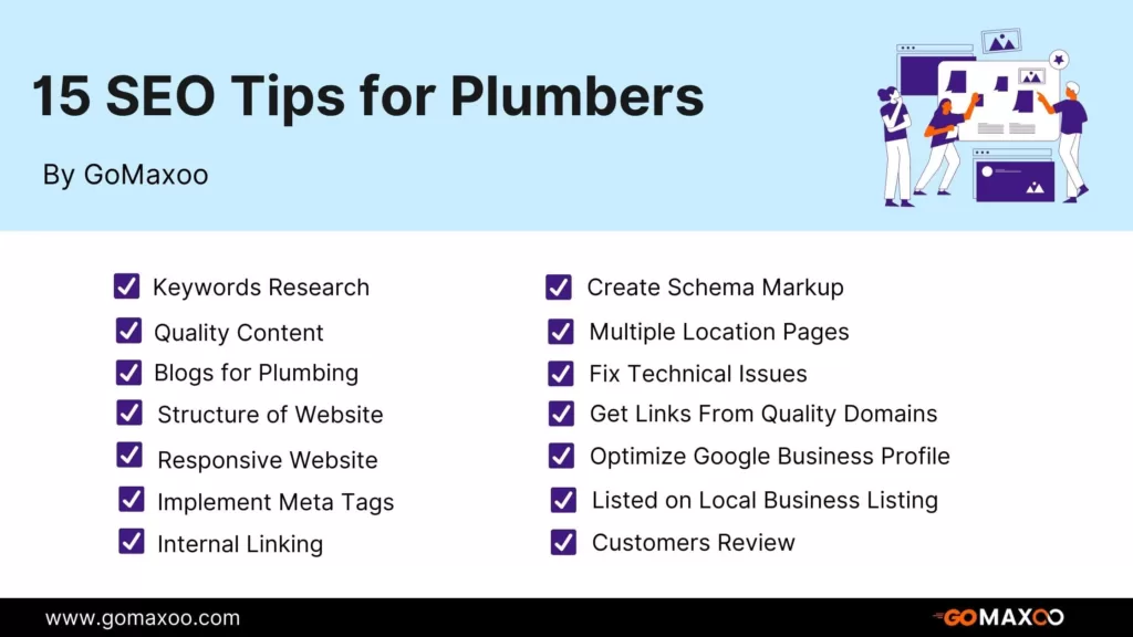 SEO tips for plumbers