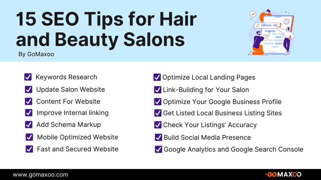 SEO tips for salons