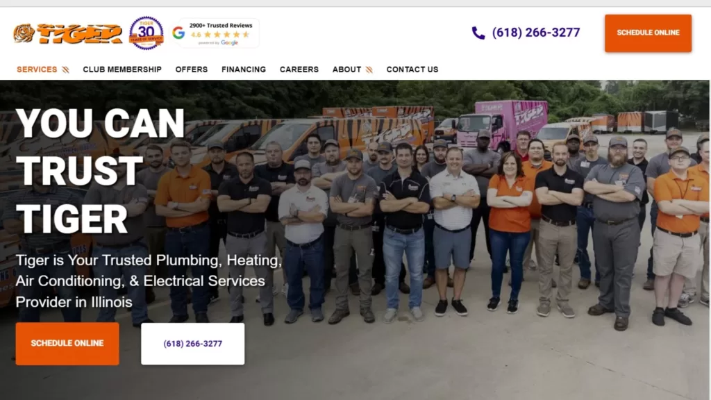 website for plumbers