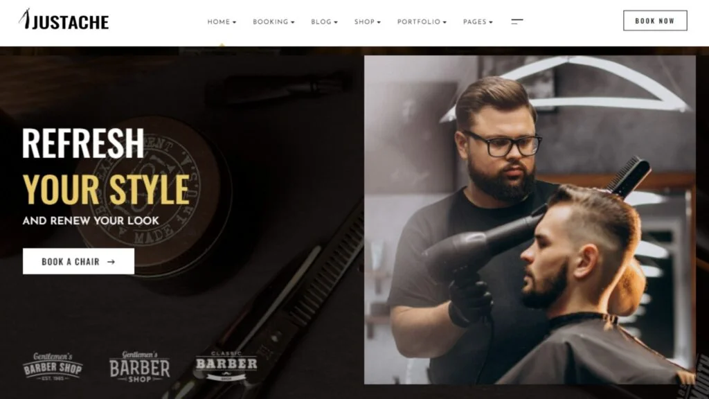 website for salons