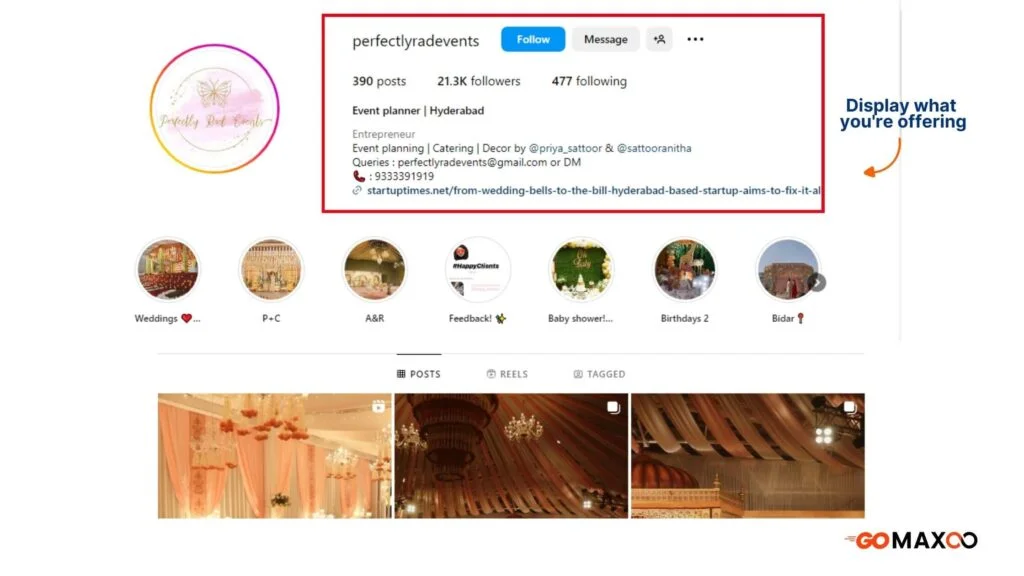 Showcase Work Through Social Media